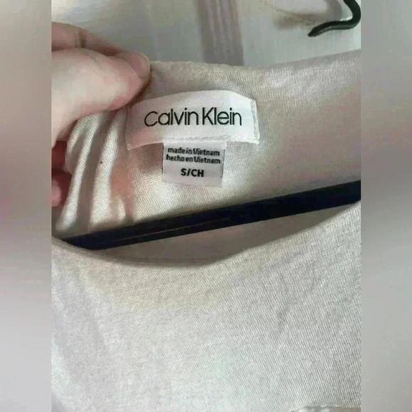 Calvin Klein white work blouse - Picture 3 of 4